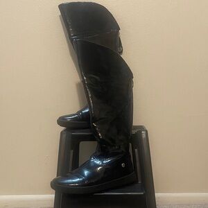 Michael Kors Black Knee-High Boots